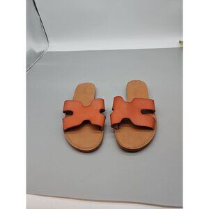 Kolili Women’s Slides Sandals - 7 Tan